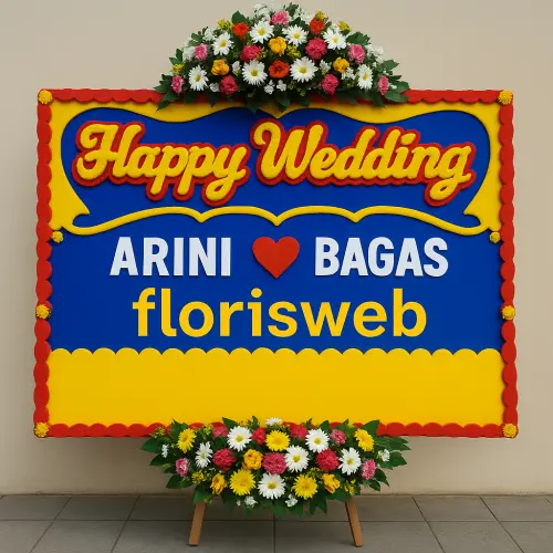 Promo Tips Memilih Model Karangan Bunga Pernikahan di Katedral Keluarga Kudus Banjarmasin