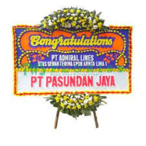 Karangan Bunga Ucapan Selamat Katedral Keluarga Kudus Banjarmasin